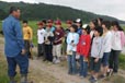 合川西小学校の５年生19人が米作りについて学習しました。