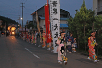 八幡宮綴子神社例大祭・宵宮１