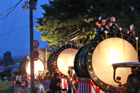 八幡宮綴子神社例大祭・宵宮２