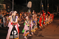 八幡宮綴子神社例大祭・宵宮４