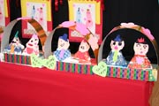 各幼稚園・保育園でひな祭り行事1