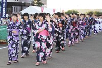 第41回合川まと火と第32回合川ふるさとまつり（合川橋付近と合川健康広場）2