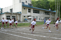 学校統合のため今回で最後となった竜森小学校の運動会2