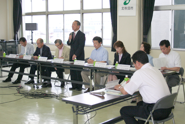 県議会福祉環境委員会 北秋田市民病院の調査で当市を訪問 北秋田市ホームページ 住民が主役のもりのまち