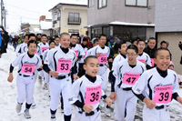 写真：第38回北秋田市元旦マラソン1