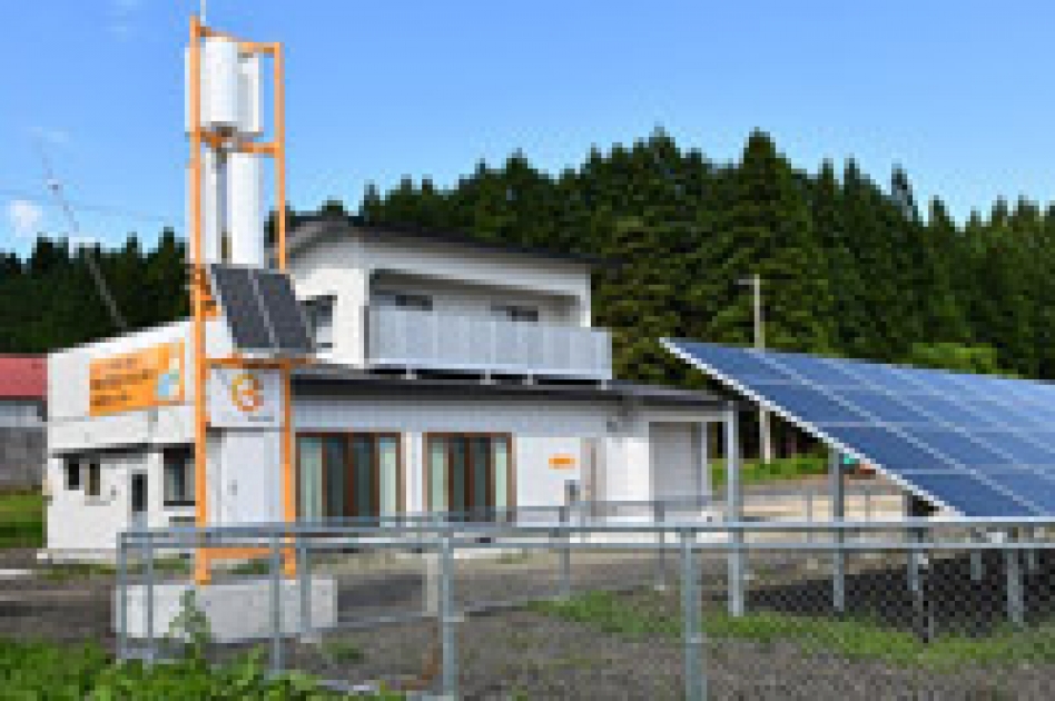 株式会社エレックス極東鷹巣・再生可能エネルギー研修センター開所式