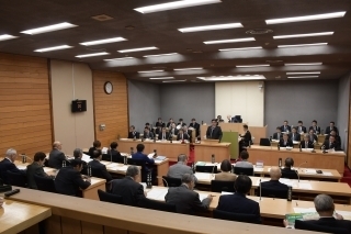 写真：令和元年12月定例会最終日