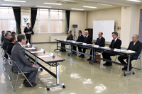 写真：米内沢・前田財産区管理委員選任書交付式