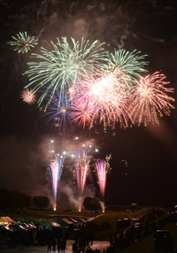 米代川花火大会5