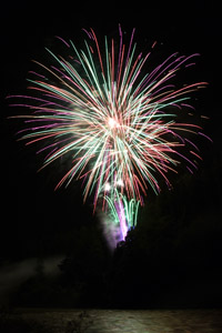 夜空に咲く大輪の花1