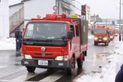 分団の消防車両