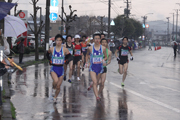 雨天の中選手のみなさんが力走4