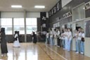 剣道部などの部活動を見学