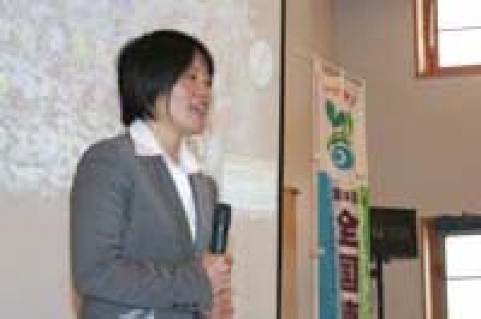 ｋ２登頂の小松由佳さん 全国植樹際１００日前イベントで講演 北秋田市ホームページ 住民が主役のもりのまち