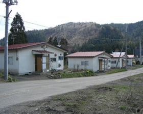 実際の新町団地の画像