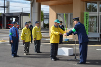 表彰状の伝達