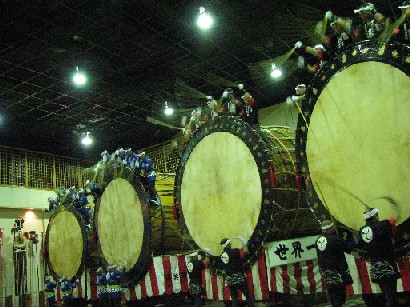 大太鼓叩き初め