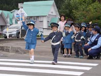 前田保育園交通安全教室