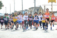 河田杯マラソン 小学校のスタート