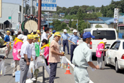 夏の交通安全運動1