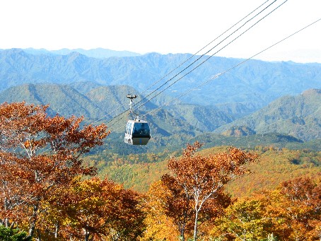 森吉山の紅葉観賞