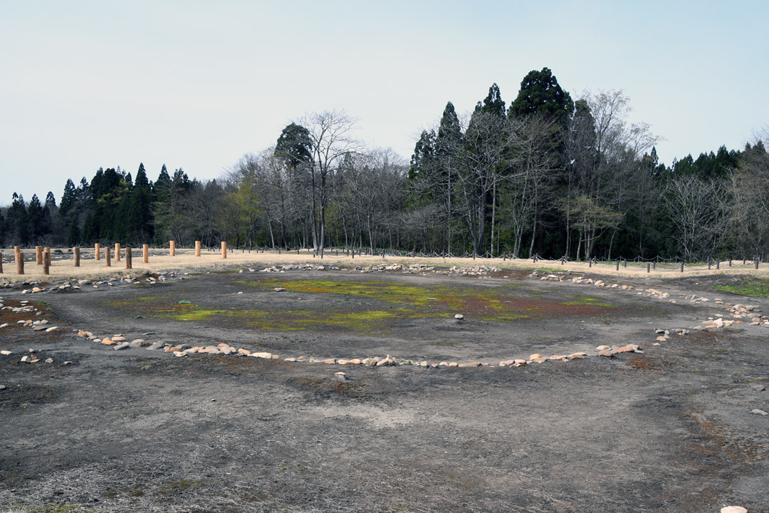 4つ存在する 環状列石