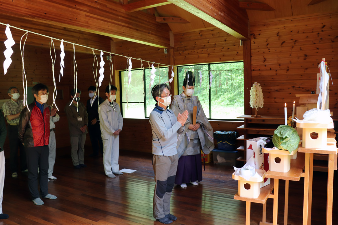  竜ケ森 山開き・安全祈願祭