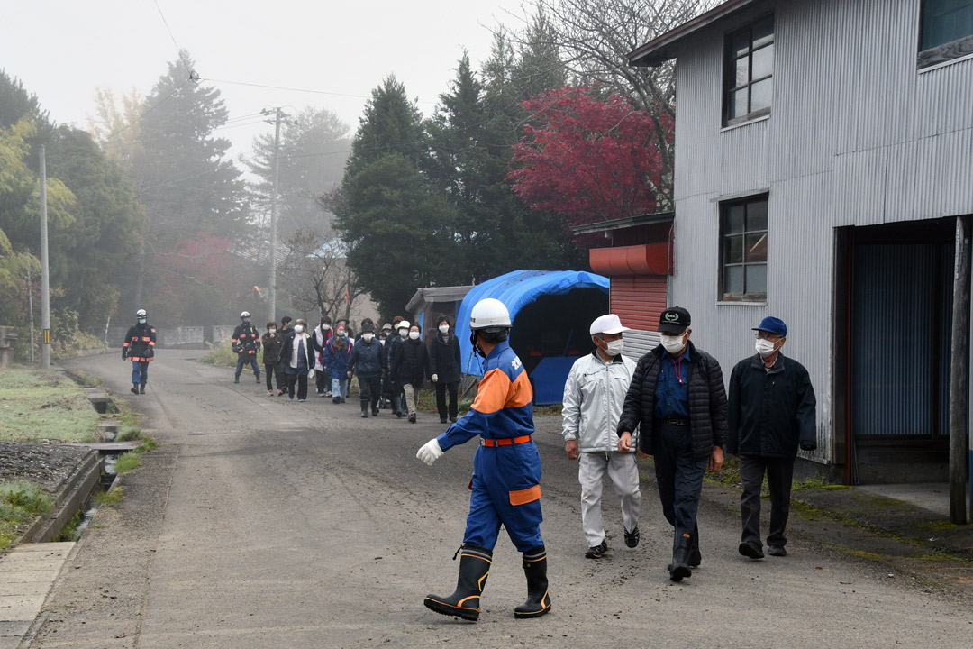  通報避難訓練（合川地区）