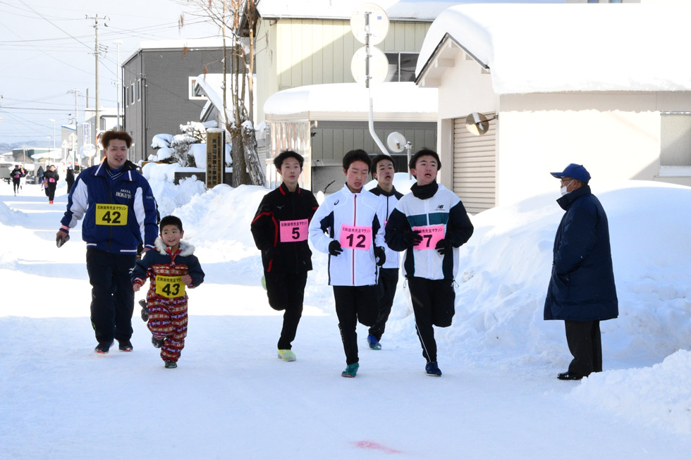 第41回北秋田市元旦マラソン 北秋田市ホームページ 住民が主役のもりのまち