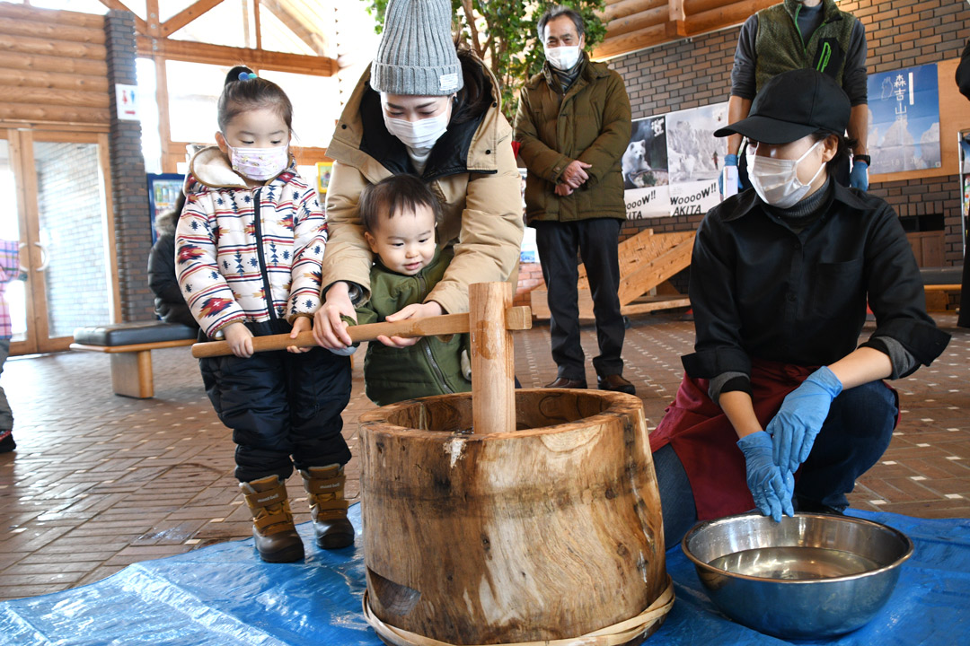 餅つき大会