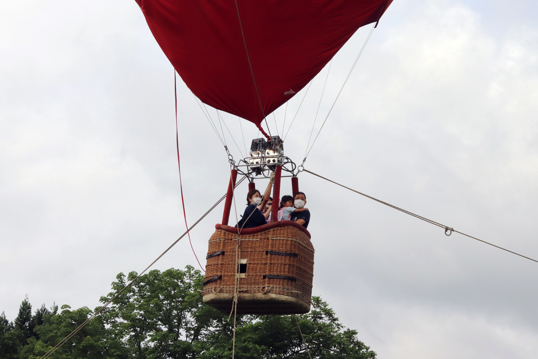 気球搭乗体験