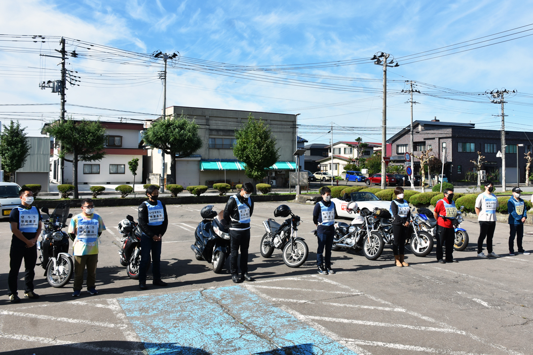 参加したライダーの皆さん