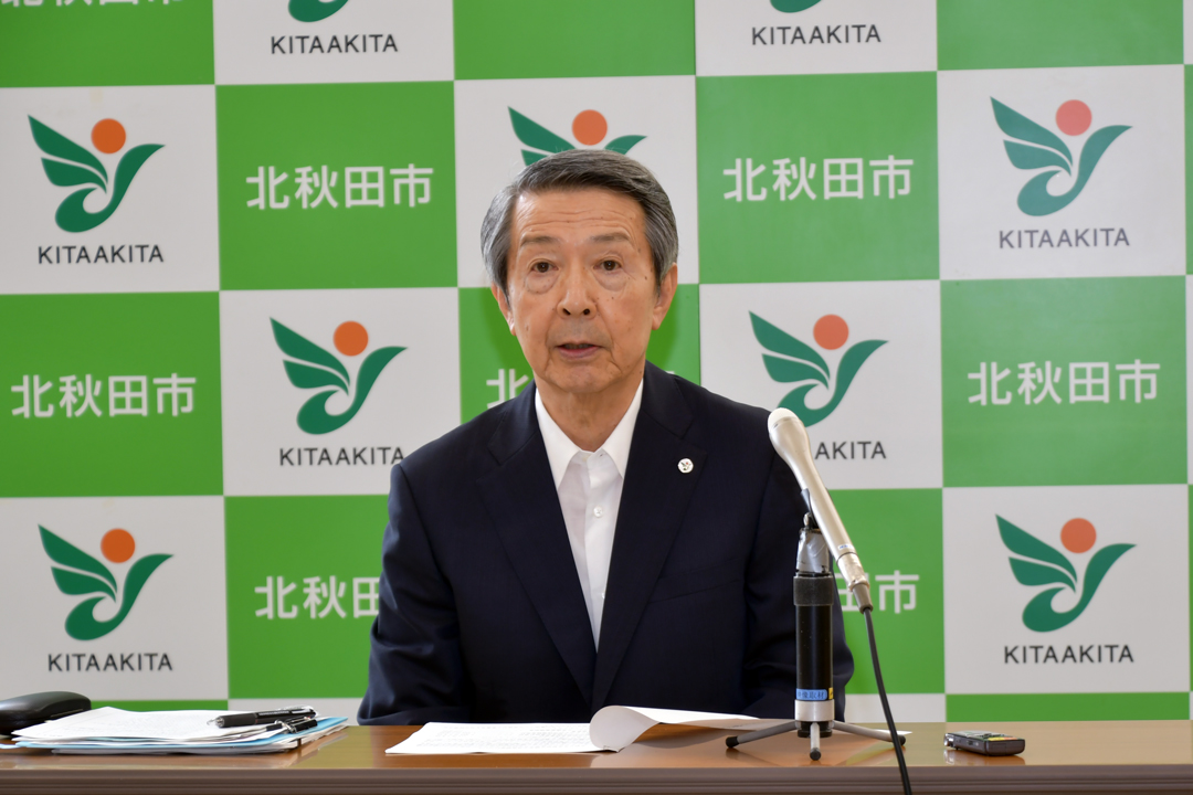  記者会見