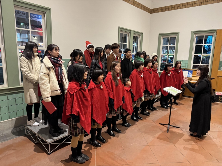 浜辺の歌音楽館少年少女合唱団 国立市との文化交流事業 | 北秋田市