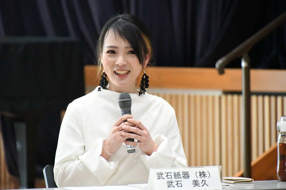 武石さん（武石紙器株式会社）