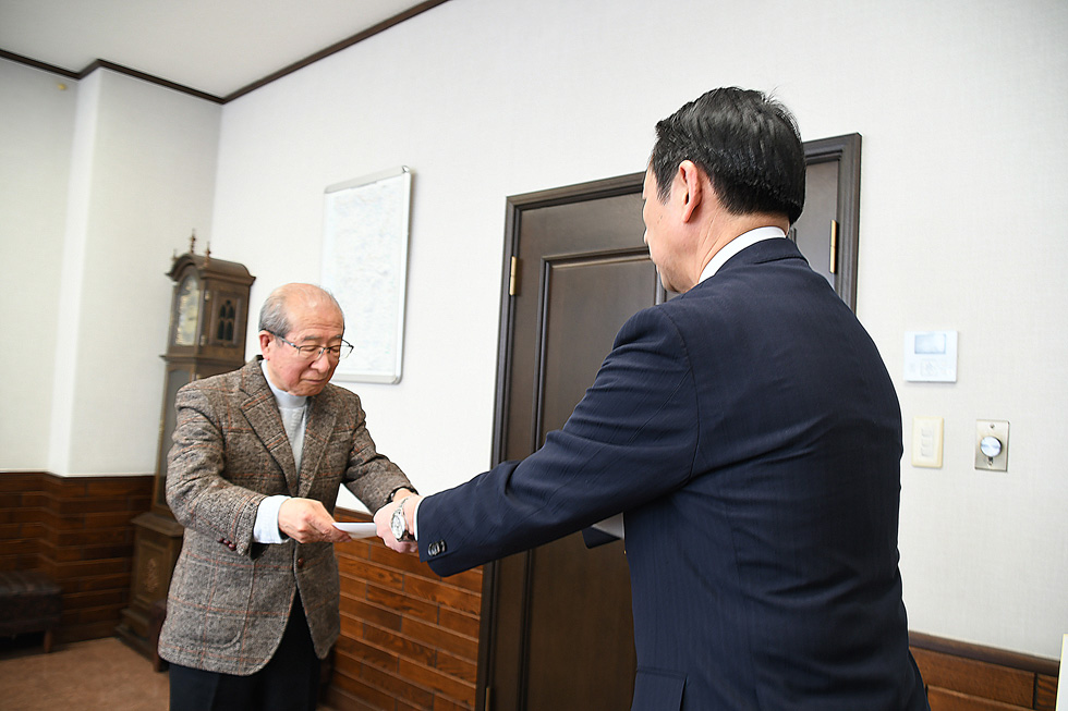 交付式の様子