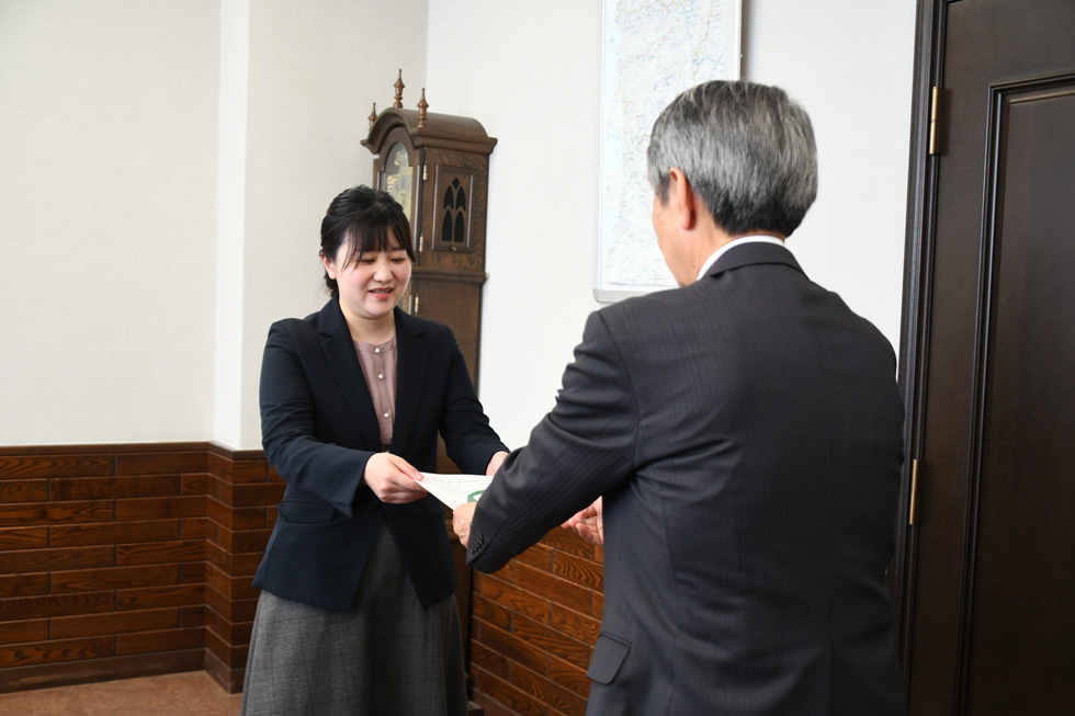 交付式の様子