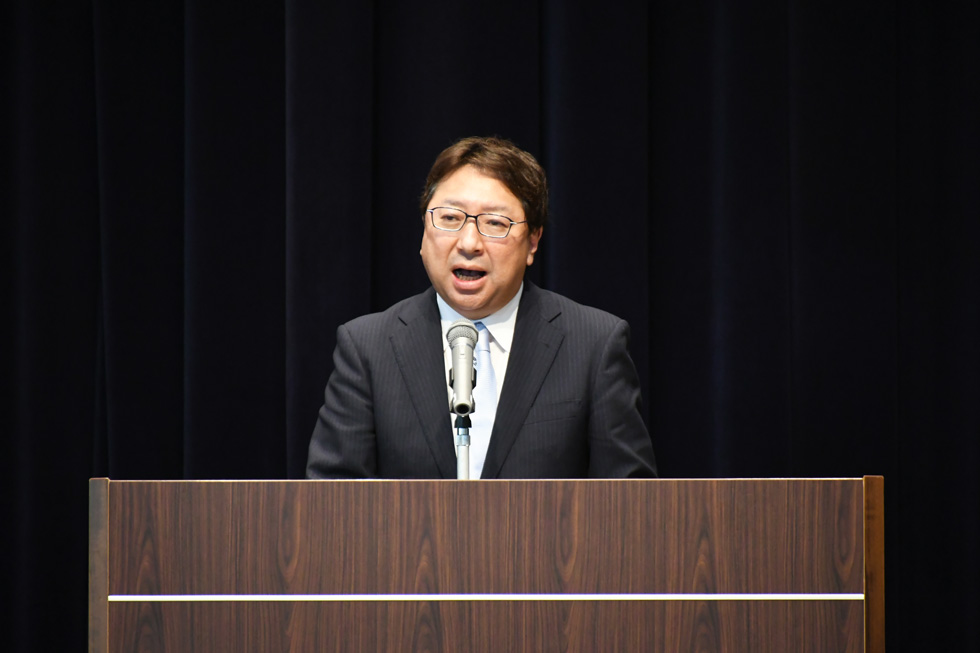 来賓祝辞　北秋田市社会福祉協議会 小笠原会長