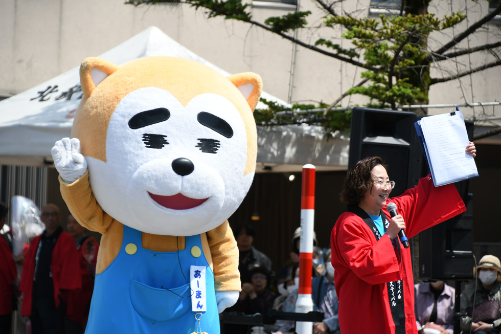 「あーまん」によるトークショー
