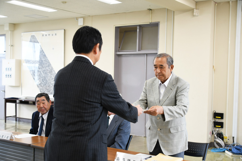  選任書交付式 