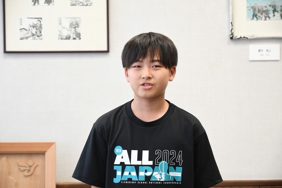 意気込みを語る藤田さん