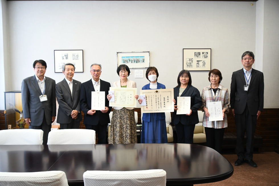 人権擁護委員 退任式および委嘱状伝達式