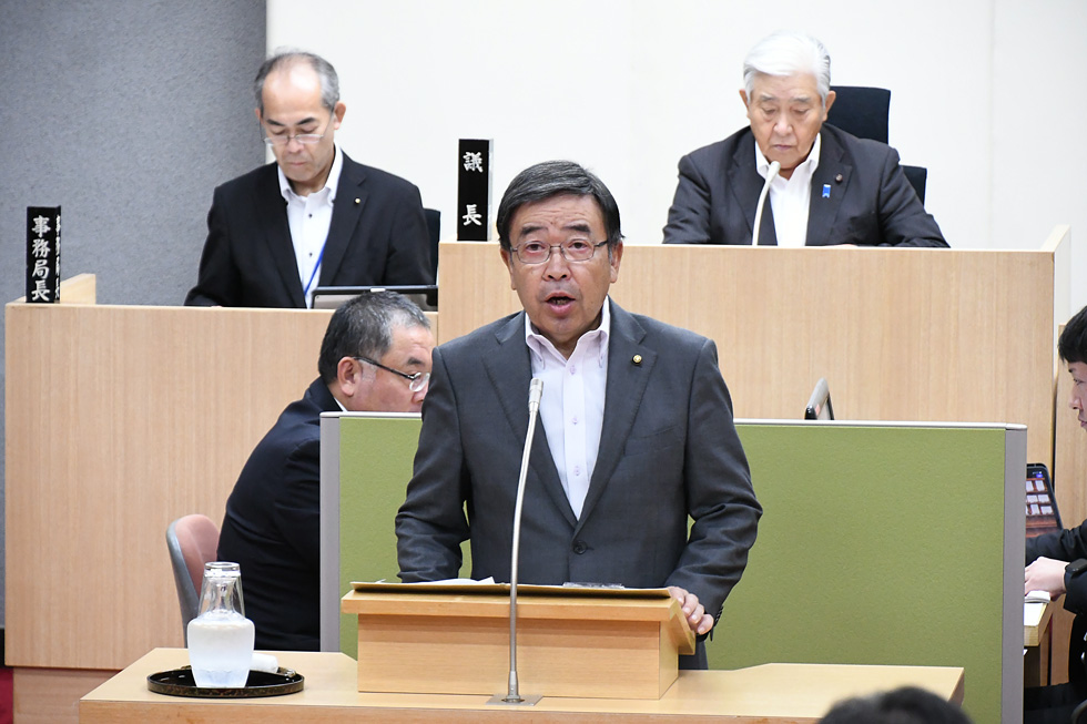 杉渕 一弘 議会運営委員長の報告