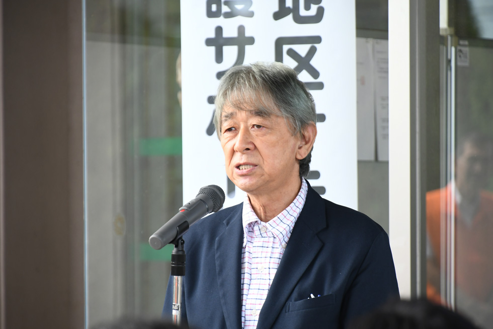 北秋田地区保護司会の佐藤会長