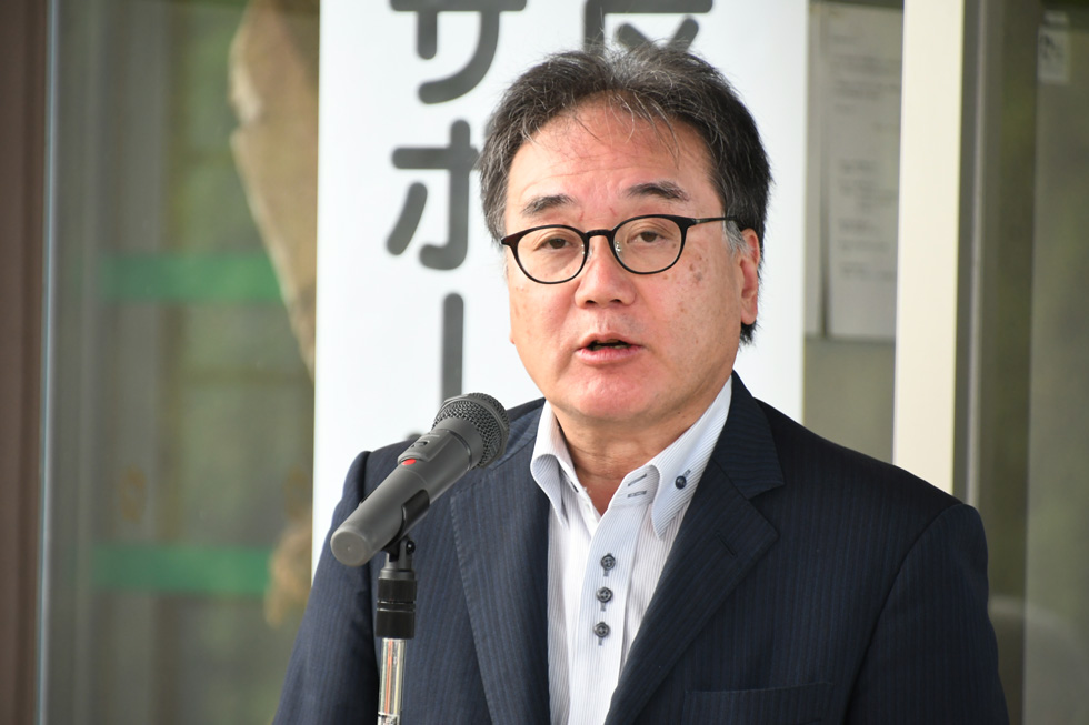 上小阿仁村の惠比原副市長