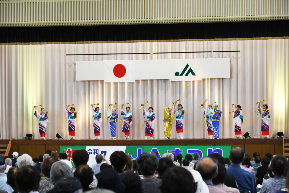 JA女性部綴子支部「マツケンサンバ」