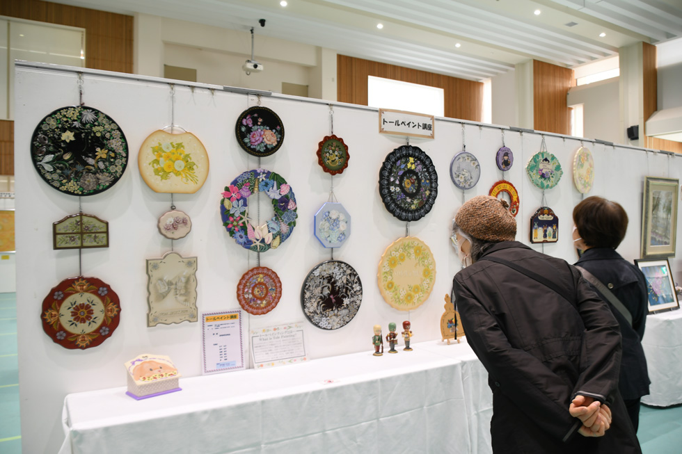 展示会場の様子