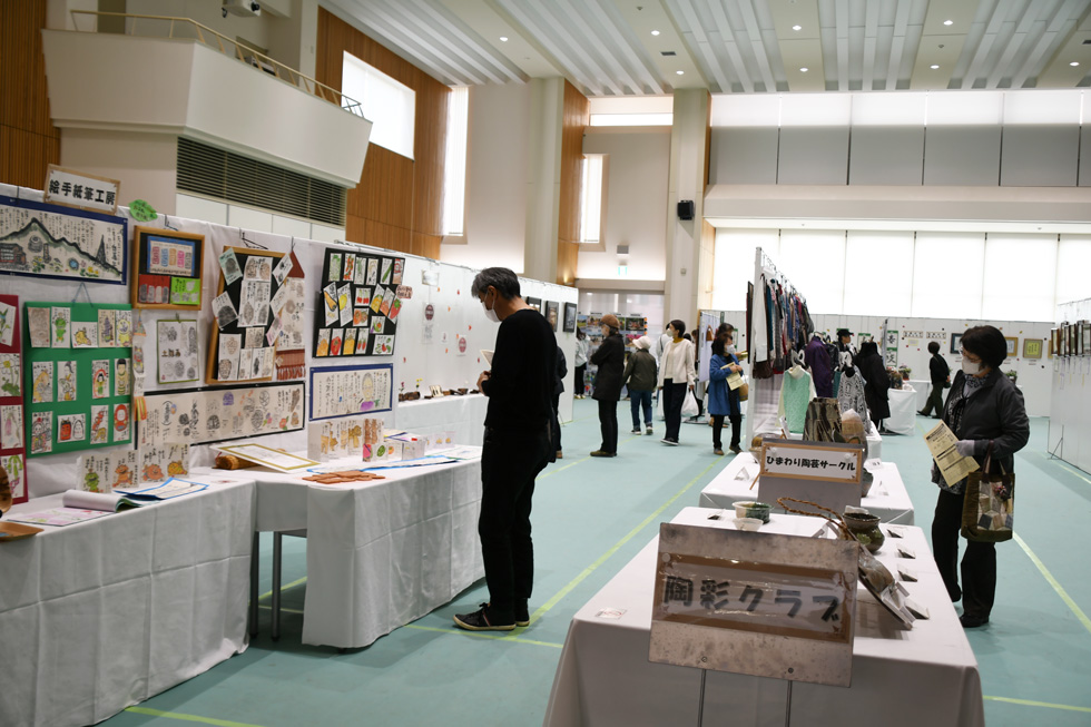 展示会場の様子