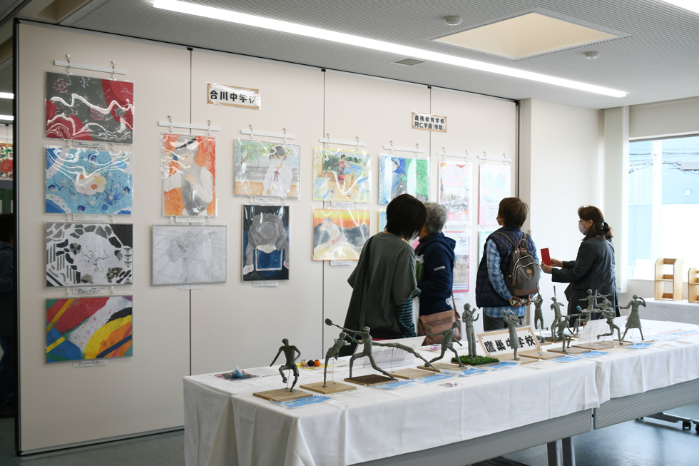 展示会場の様子