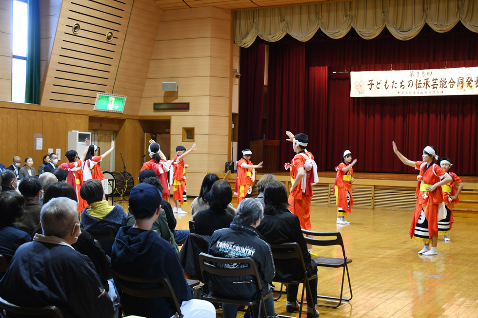 第25回子どもたちの伝承芸能合同発表会